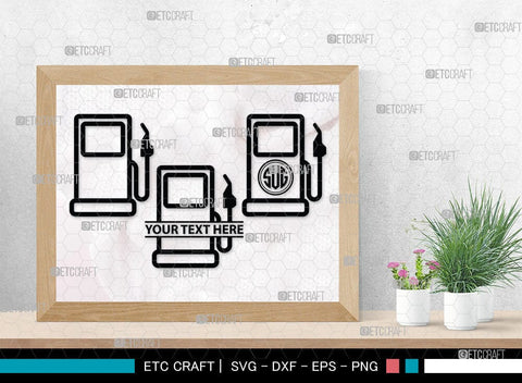 Indicator Gas Tank Monogram, Indicator Gas Tank Silhouette, Gas Tank Svg, Indicator, Gas Bottle, Fuel Gauge, Fuel Meter, Petrol Pump, Pictogram, Gas Station, SB00073 SVG ETC Craft 