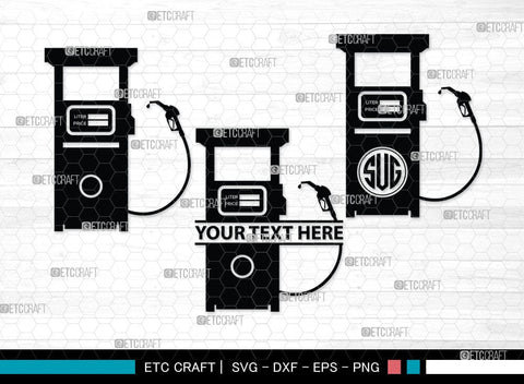 Indicator Gas Tank Monogram, Indicator Gas Tank Silhouette, Gas Tank Svg, Indicator, Gas Bottle, Fuel Gauge, Fuel Meter, Petrol Pump, Pictogram, Gas Station, SB00073 SVG ETC Craft 