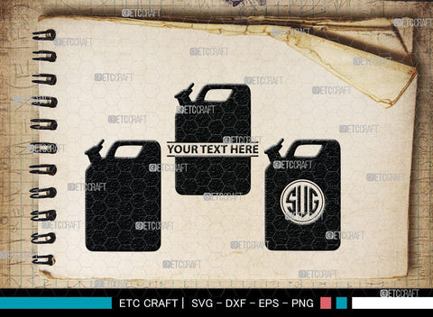 Indicator Gas Tank Monogram, Indicator Gas Tank Silhouette, Gas Tank Svg, Indicator, Gas Bottle, Fuel Gauge, Fuel Meter, Petrol Pump, Pictogram, Gas Station, SB00073 SVG ETC Craft 