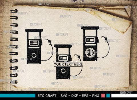 Indicator Gas Tank Monogram, Indicator Gas Tank Silhouette, Gas Tank Svg, Indicator, Gas Bottle, Fuel Gauge, Fuel Meter, Petrol Pump, Pictogram, Gas Station, SB00073 SVG ETC Craft 