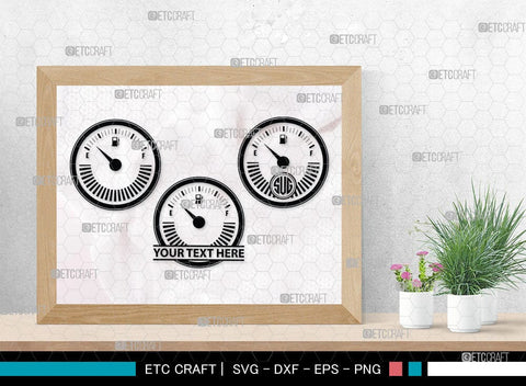 Indicator Gas Tank Monogram, Indicator Gas Tank Silhouette, Gas Tank Svg, Indicator, Gas Bottle, Fuel Gauge, Fuel Meter, Petrol Pump, Pictogram, Gas Station, SB00073 SVG ETC Craft 