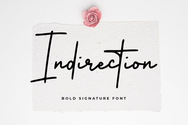 Indirection Font Abo Daniel Studio 