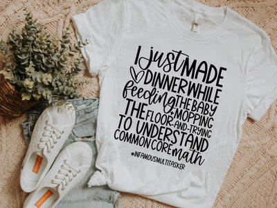 Infamous Multi-Tasker #momlife SVG SVG Toteally Creations 