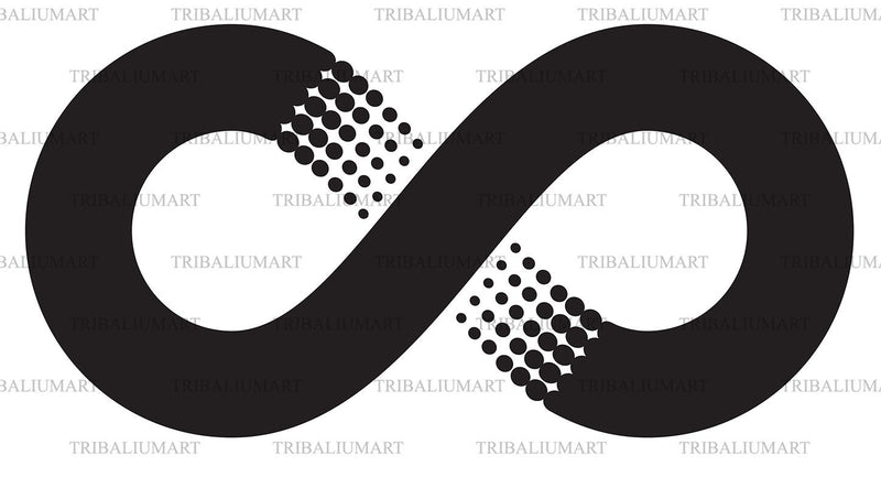 Infinity sign. Cut files for Cricut. Clip Art silhouettes (eps, svg ...