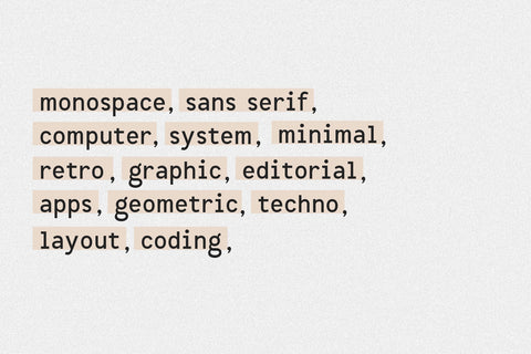 Informe - Monospaced Font Arterfak Project 