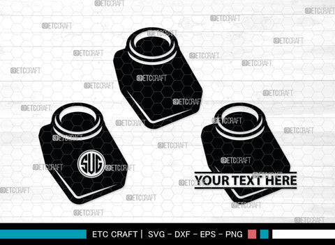 Inkwell Pen Monogram, Inkwell Pen Silhouette, Inkwell Pen SVG, Feather Pen Svg, Fountain Pen Svg, SB00005 SVG ETC Craft 