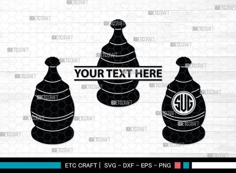 Inkwell Pen Monogram, Inkwell Pen Silhouette, Inkwell Pen SVG, Feather Pen Svg, Fountain Pen Svg, SB00005 SVG ETC Craft 