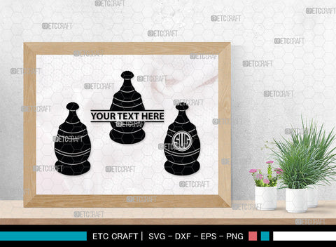 Inkwell Pen Monogram, Inkwell Pen Silhouette, Inkwell Pen SVG, Feather Pen Svg, Fountain Pen Svg, SB00005 SVG ETC Craft 