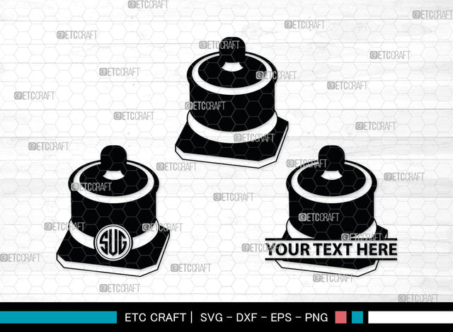 Inkwell Pen Monogram, Inkwell Pen Silhouette, Inkwell Pen SVG, Feather Pen Svg, Fountain Pen Svg, SB00005 SVG ETC Craft 