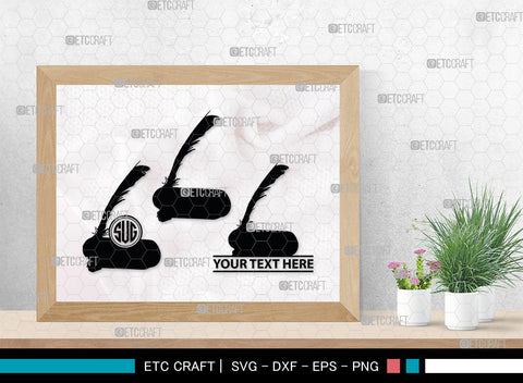 Inkwell Pen Monogram, Inkwell Pen Silhouette, Inkwell Pen SVG, Feather Pen Svg, Fountain Pen Svg, SB00005 SVG ETC Craft 