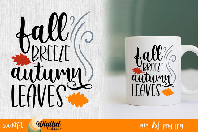 Inscription Fall Design SVG. Autumn SVG. SVG Evgenyia Guschina 