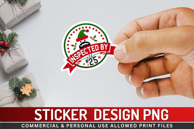 Inspected by elf 25 Sublimation PNG Sublimation Regulrcrative 