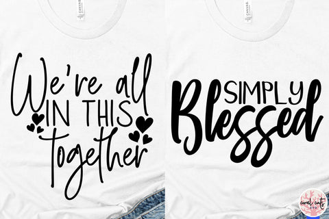 Inspiration Quote Bundle – EPS SVG DXF PNG SVG CoralCutsSVG 