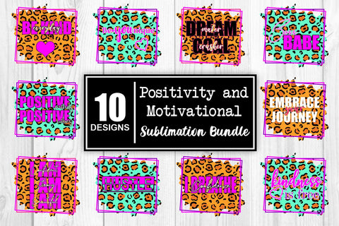 Inspirational Bundle Quotes Sublimation Inspirational Sublimation Sayings Motivational Quotes Positive Quotes Confidence Sublimation Bundle Sublimation Whistlepig Designs 
