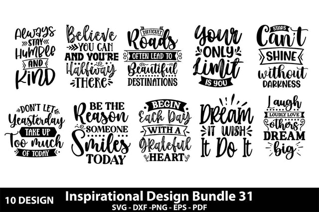 Inspirational Design Bundle SVG shah alam 