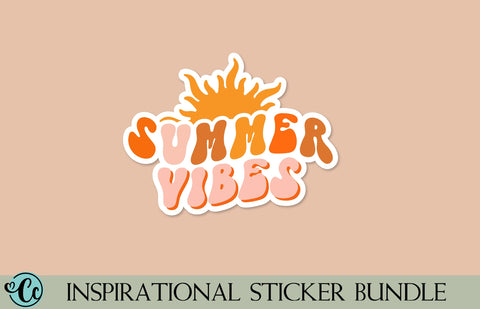 Inspirational Digital Sticker Bundle SVG Crazy Craft 