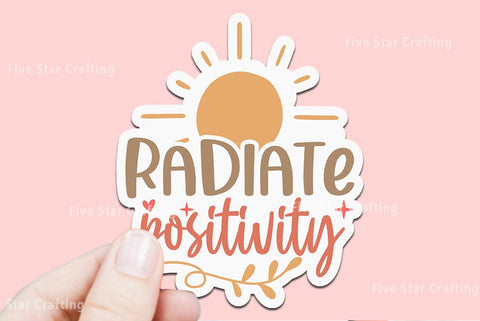 Inspirational Digital Sticker Quotes SVG Bundle SVG FiveStarCrafting 