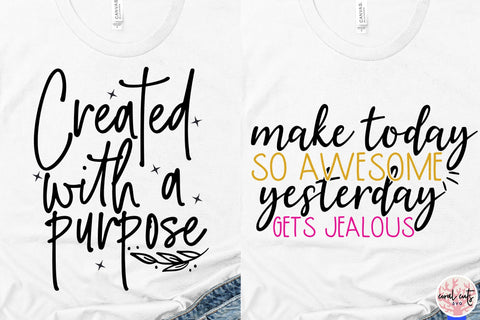 Inspirational Quote Bundle SVG SVG CoralCutsSVG 