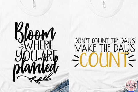 Inspirational Quote Bundle SVG SVG CoralCutsSVG 
