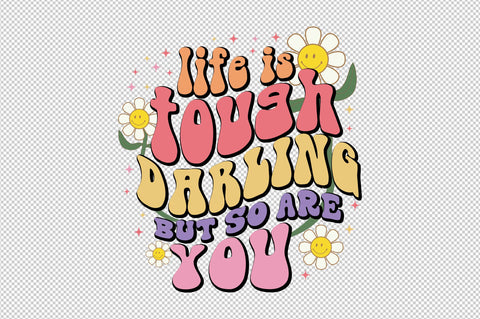 Inspirational Quote Retro Sublimation SVG designartist 