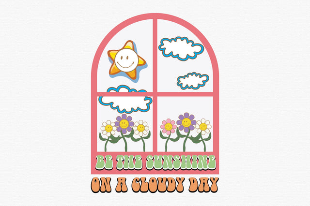 Inspirational Quote Retro Sublimation SVG designartist 