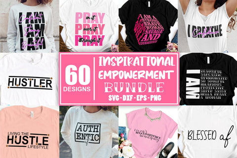 Inspirational Quotes Mega Svg Bundle - Inspirational SVG Bundle - Strong Woman Svg Bundle - Confidence Quotes Svg Bundle Mega T Shirt Bundle SVG Whistlepig Designs 