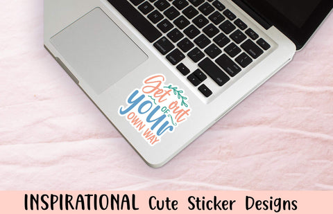 Inspirational Quotes Stickers Bundle SVG Crazy Craft 
