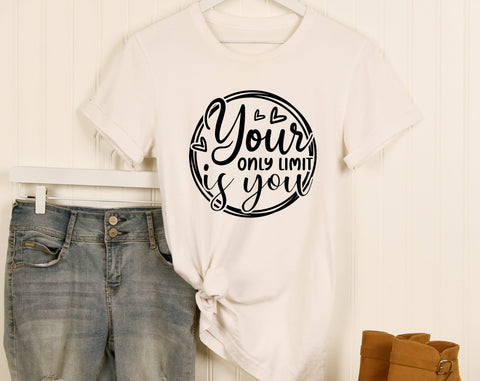 Inspirational Quotes SVG Bundle, 25 Designs, Inspirational Sayings SVG Cut Files, Inspirational PNG Files SVG HappyDesignStudio 