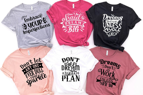 Inspirational Quotes SVG bundle, mental health cutting files SVG Paper Switch 