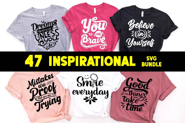 Inspirational Quotes SVG bundle, mental health cutting files SVG Paper Switch 