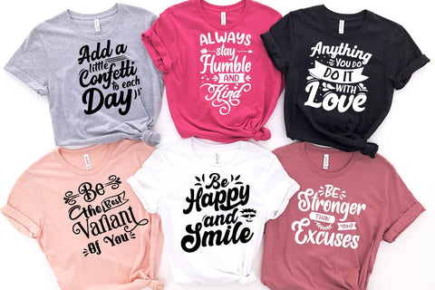 Inspirational Quotes SVG bundle, mental health cutting files SVG Paper Switch 