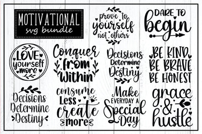 Inspirational Quotes SVG Bundle, Motivational Svg, Quote Svg, Believe Svg, Saying Svg, Inspirational Svg, Bible Verse Svg, God Svg SVG designstore 