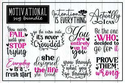 Inspirational Quotes SVG Bundle, Motivational Svg, Quote Svg, Believe Svg, Saying Svg, Inspirational Svg, Bible Verse Svg, God Svg SVG designstore 
