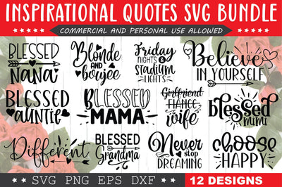 Inspirational Quotes SVG Bundle SVG Ariyan 