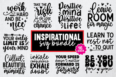 Inspirational Quotes SVG Bundle SVG md faruk hossain 