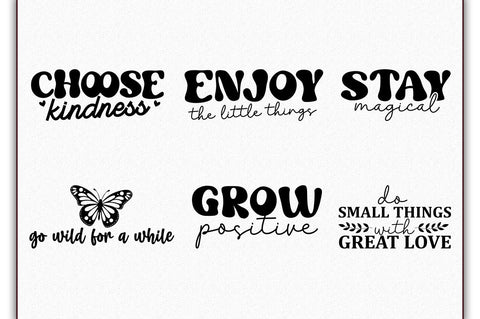 Inspirational Quotes SVG Bundle SVG Shetara Begum 