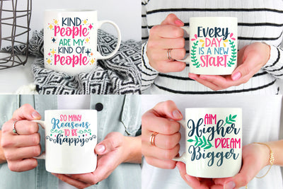 Inspirational Quotes SVG Cut File Mini Bundle SVG Illuztrate 