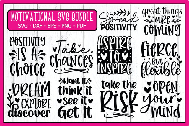 Inspirational Quotes SVG Part 4 Bundle, Motivational Svg, Quote Svg, Believe Svg, Saying Svg, Inspirational Svg, Bible Verse Svg, God Svg SVG designstore 
