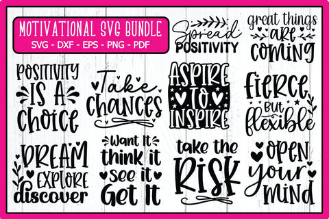 Inspirational Quotes SVG Part 4 Bundle, Motivational Svg, Quote Svg, Believe Svg, Saying Svg, Inspirational Svg, Bible Verse Svg, God Svg SVG designstore 