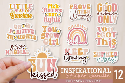 Inspirational Retro Sticker SVG Bundle SVG SH_Tee store 
