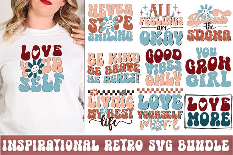 Inspirational Retro SVG Bundle SVG CraftingStudio 