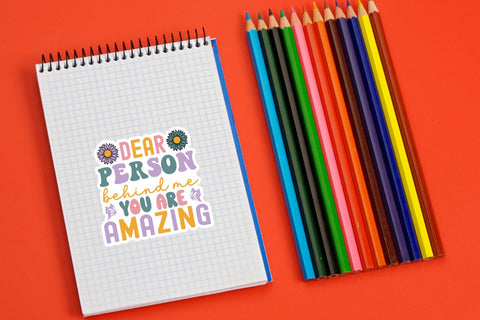 Inspirational Sticker Bundle Sublimation DESIGNS DARK 