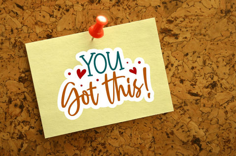 Inspirational Sticker Bundle Sublimation Regulrcrative 