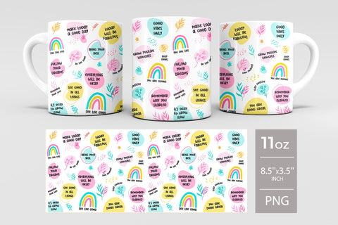 Inspirational Sublimation mug design Sublimation KMarinaDesign 