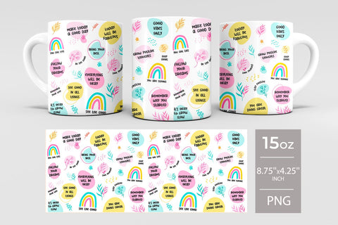 Inspirational Sublimation mug design Sublimation KMarinaDesign 