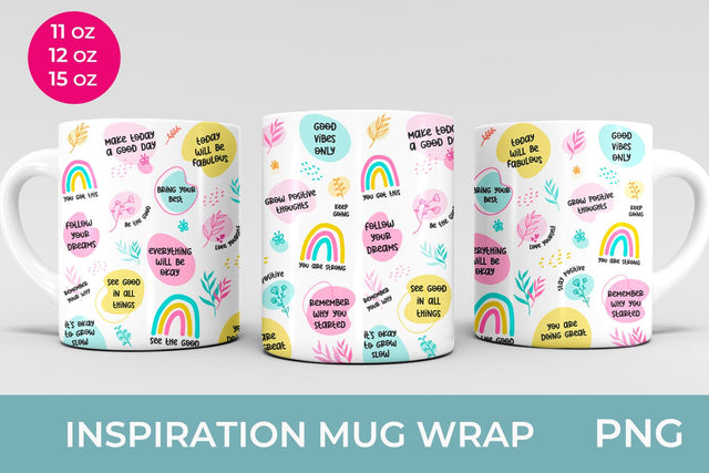 Inspirational Sublimation mug design Sublimation KMarinaDesign 
