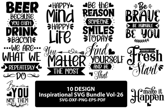 Inspirational SVG Bundle 26 SVG shah alam 