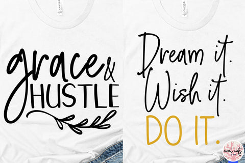 Inspirational SVG Bundle Quote EPS DXF PNG SVG CoralCutsSVG 