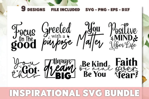 Inspirational SVG Bundle SVG Ariyan 