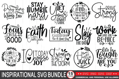 Inspirational SVG Bundle SVG Ariyan 